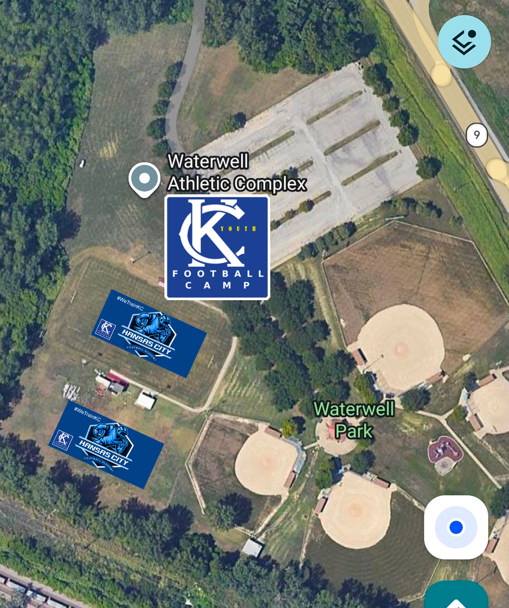 Kansas City Youth Football Camp will be held at Waterwell Athletic Complex in Kansas City Missouri