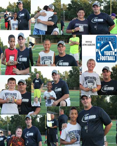 2015 Northland Youth Football Camp Awards held at Winnetonka High School in Kansas City Missouri