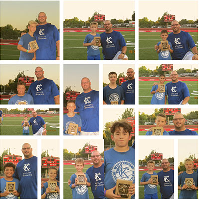 2018 Kansas City Youth Football Camp Awards held at William Jewell College in Liberty Missouri