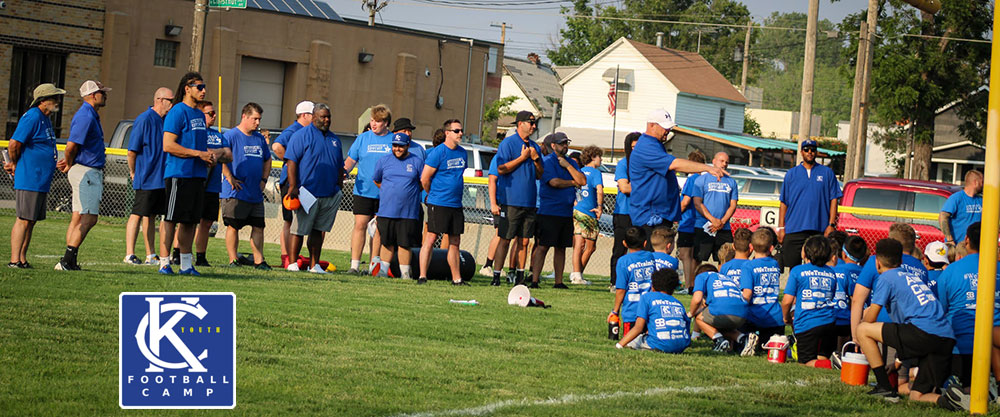 Camp Instructors & Staff for the Kansas City Youth Football Camp presented by Kansas City Athlete Training a sports performance facility in Kansas City Missouri