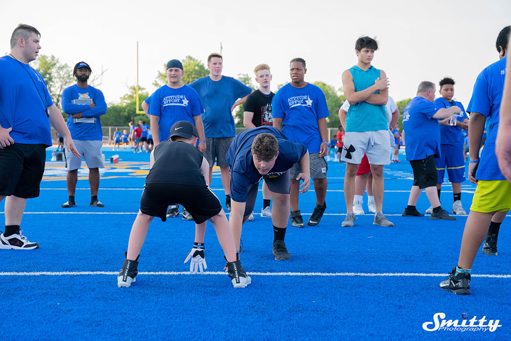 Camp Awards for the Kansas City Youth Football Camp presented by Kansas City Athlete Training a sports performance facility in Kansas City Missouri